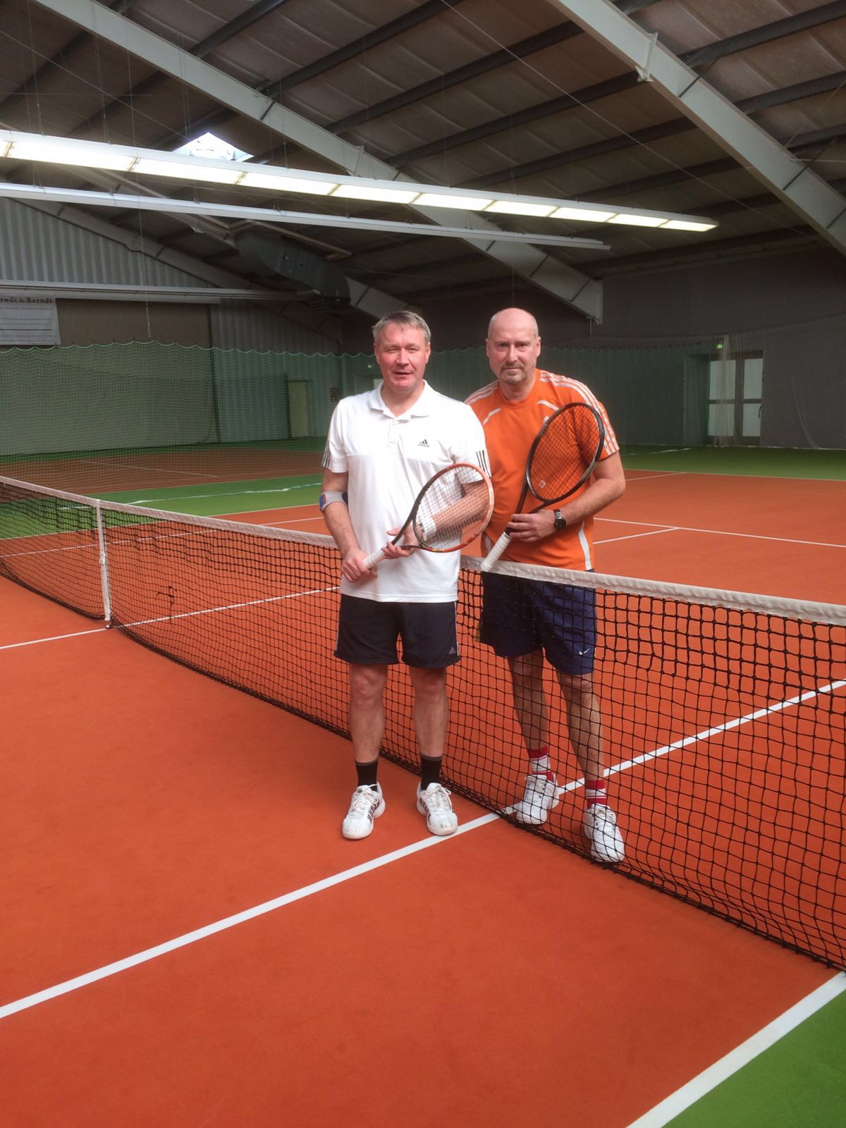 2016 - Hallenmeister Herren 50<br/>J. Sponholz & M. Ladusch