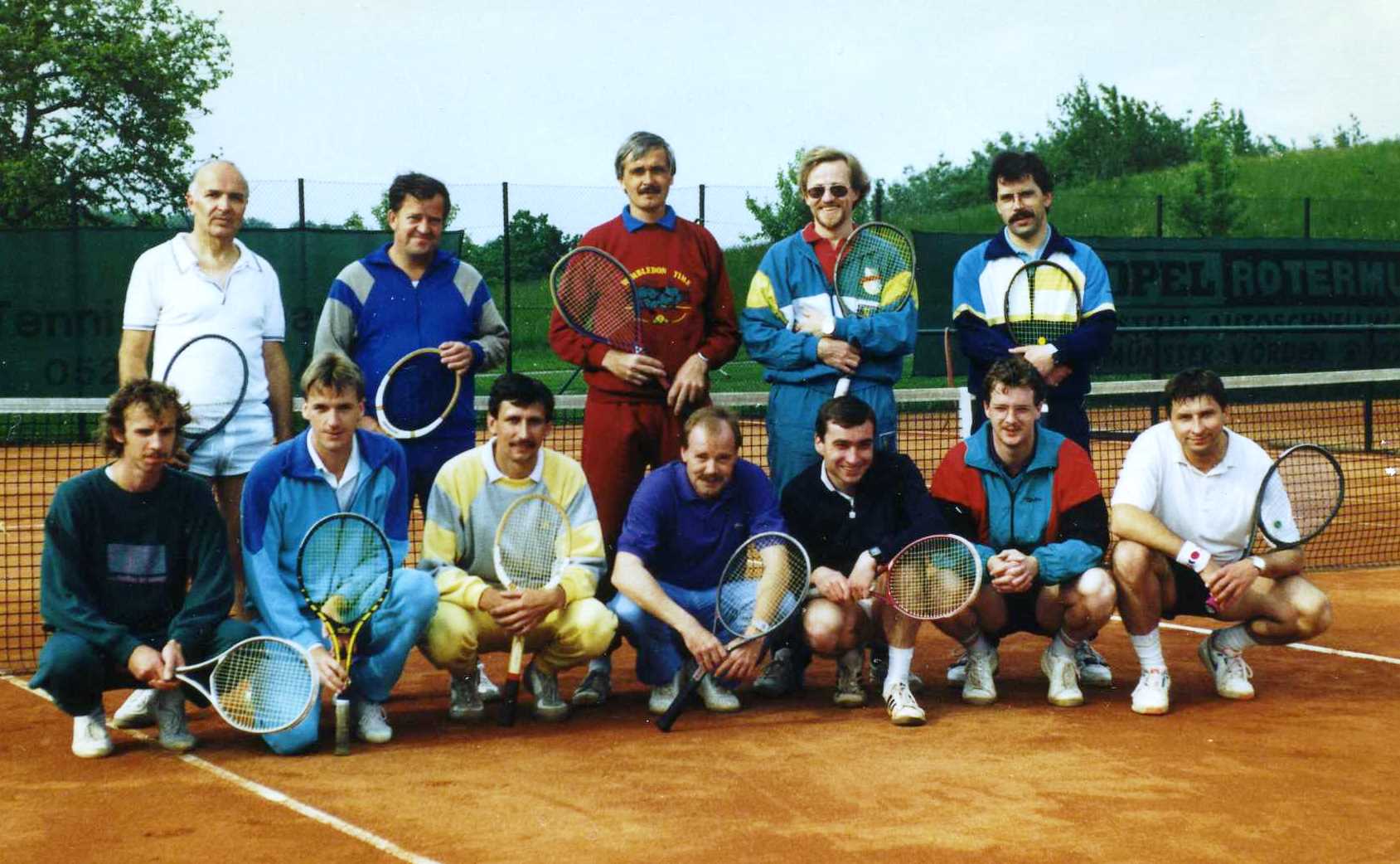 Freundschaftsspiel in Marienmünster 1990